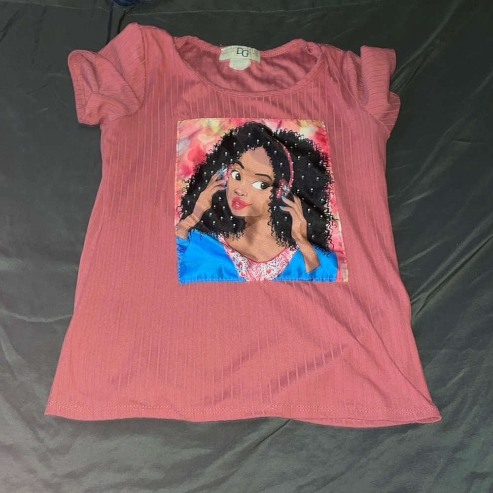 Dream girl pink girl casual T-shirt